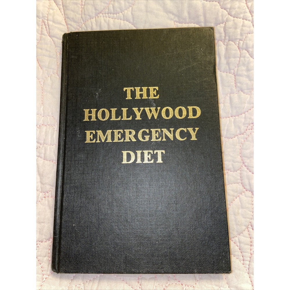 Hollywood Emergency Diet Book by Frank Downing and Oleg Bardoff 1978 Millburn